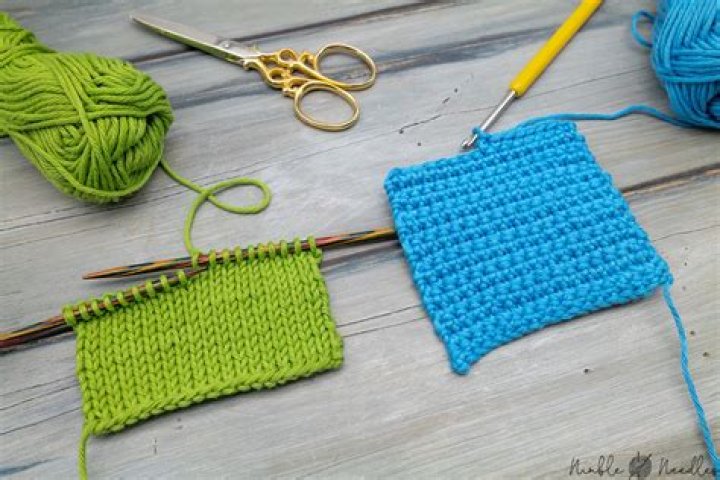 Is knitting or crocheting easier?