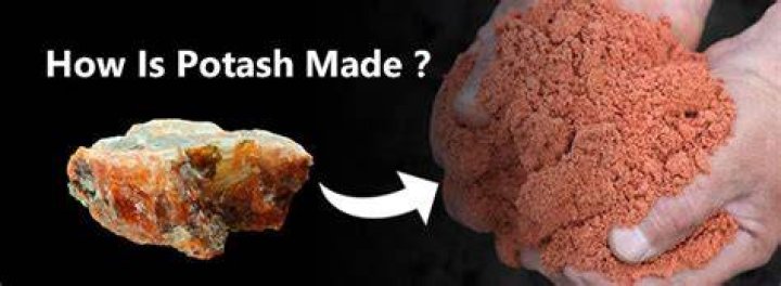 What does potash look like?