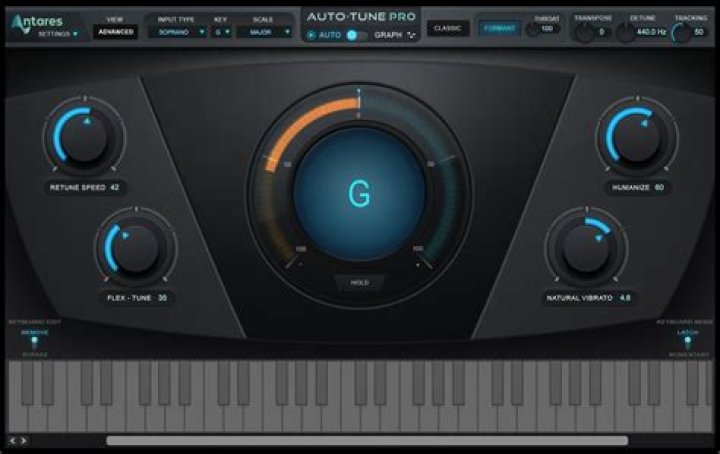What key is autotune?